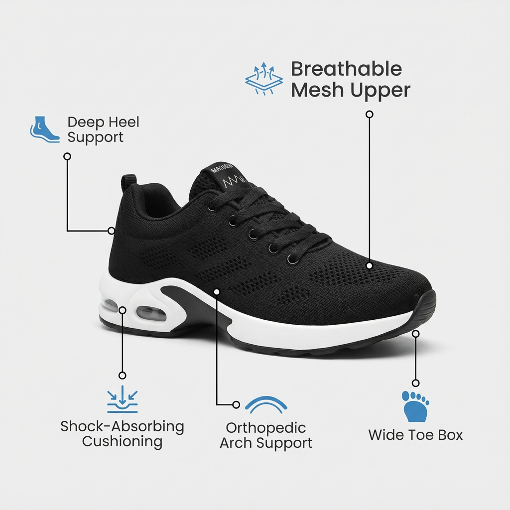 Built for 12-Hour Shifts on Hard Floors