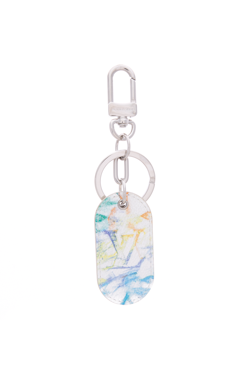Pastel Monogram Bag Charm
