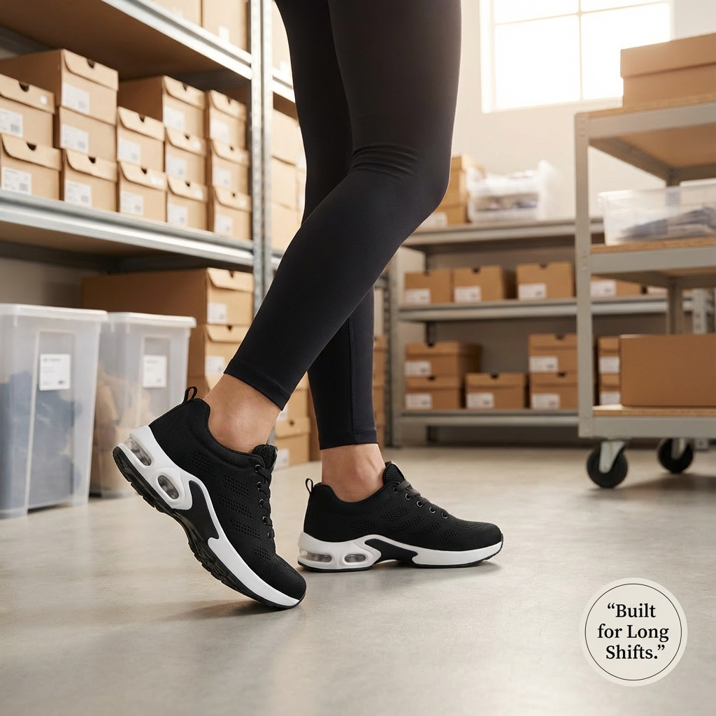 Built for 12-Hour Shifts on Hard Floors