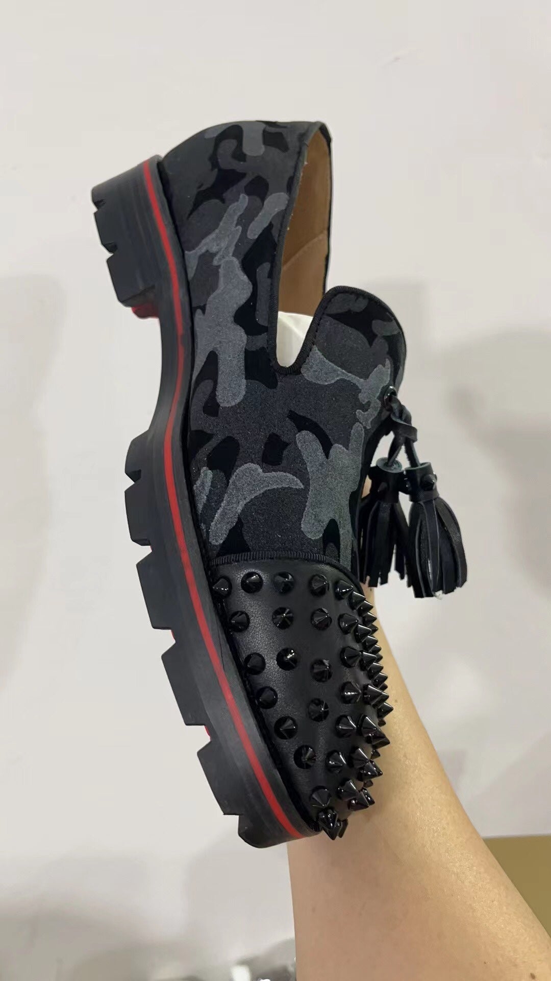 Leather shoes