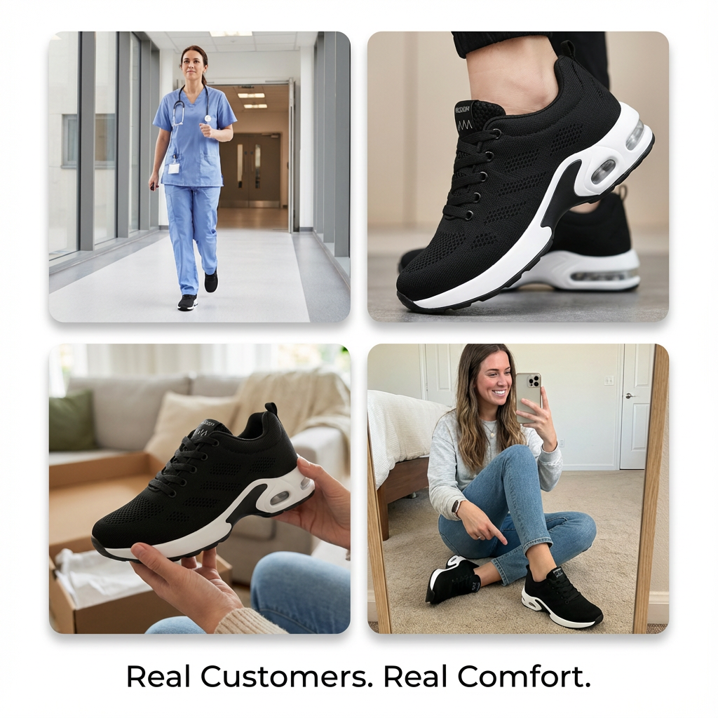 Heel & Plantar Fasciitis Pain-Relief Shoes