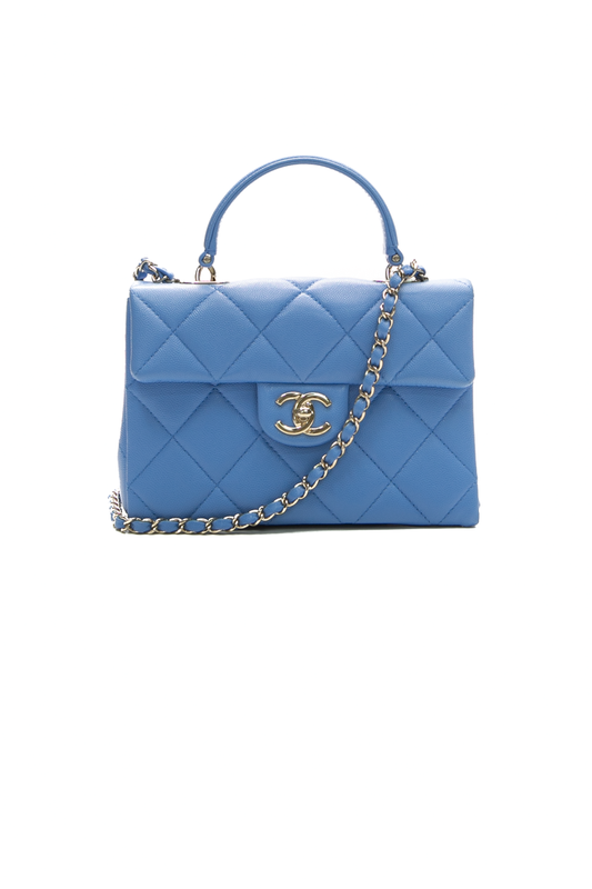 Retrofit Small Flap Bag with Top Handle