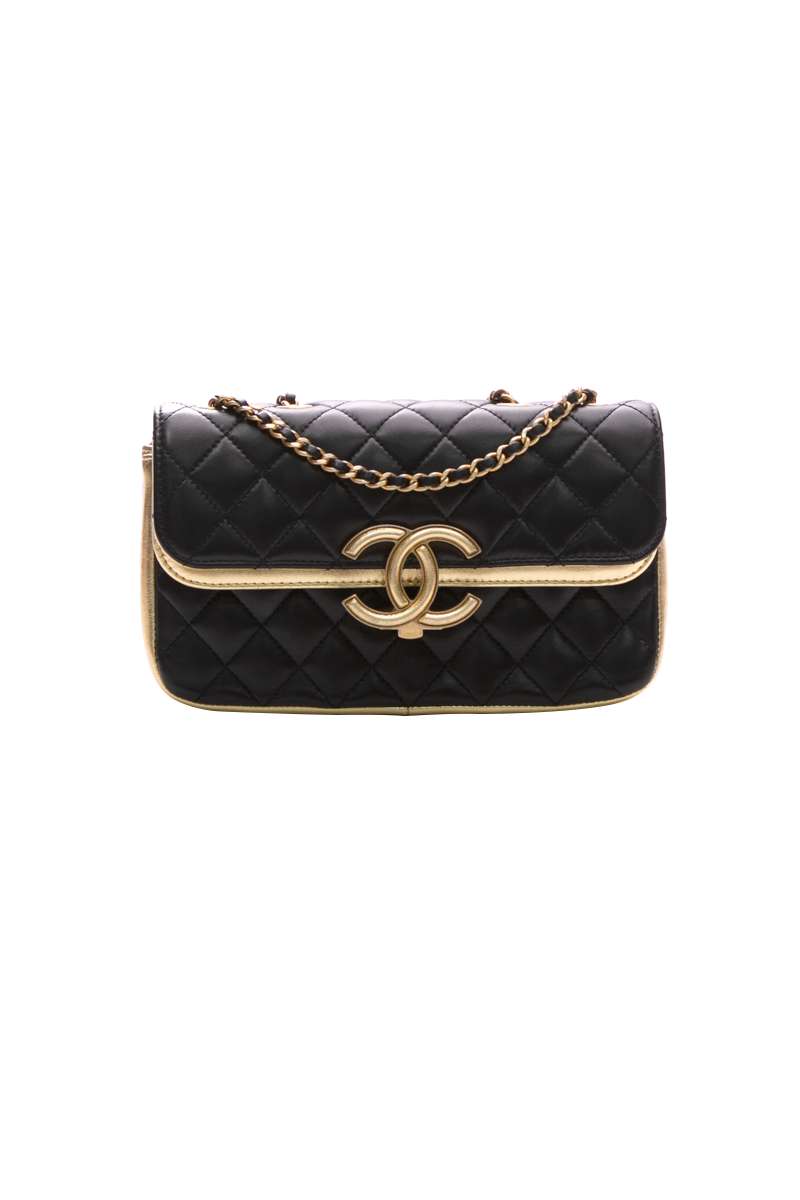 Small CC Chic Double Flap Bag