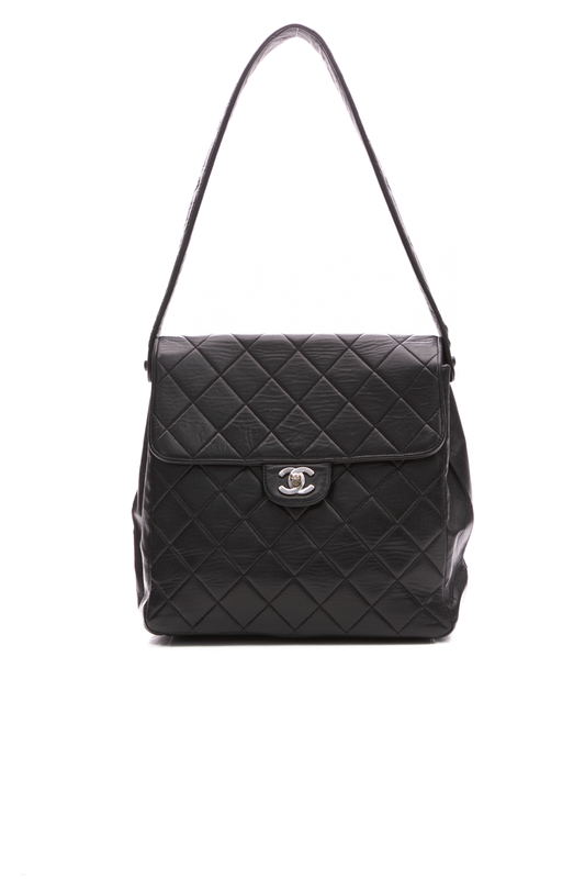 Vintage Double Sided Flap Bag
