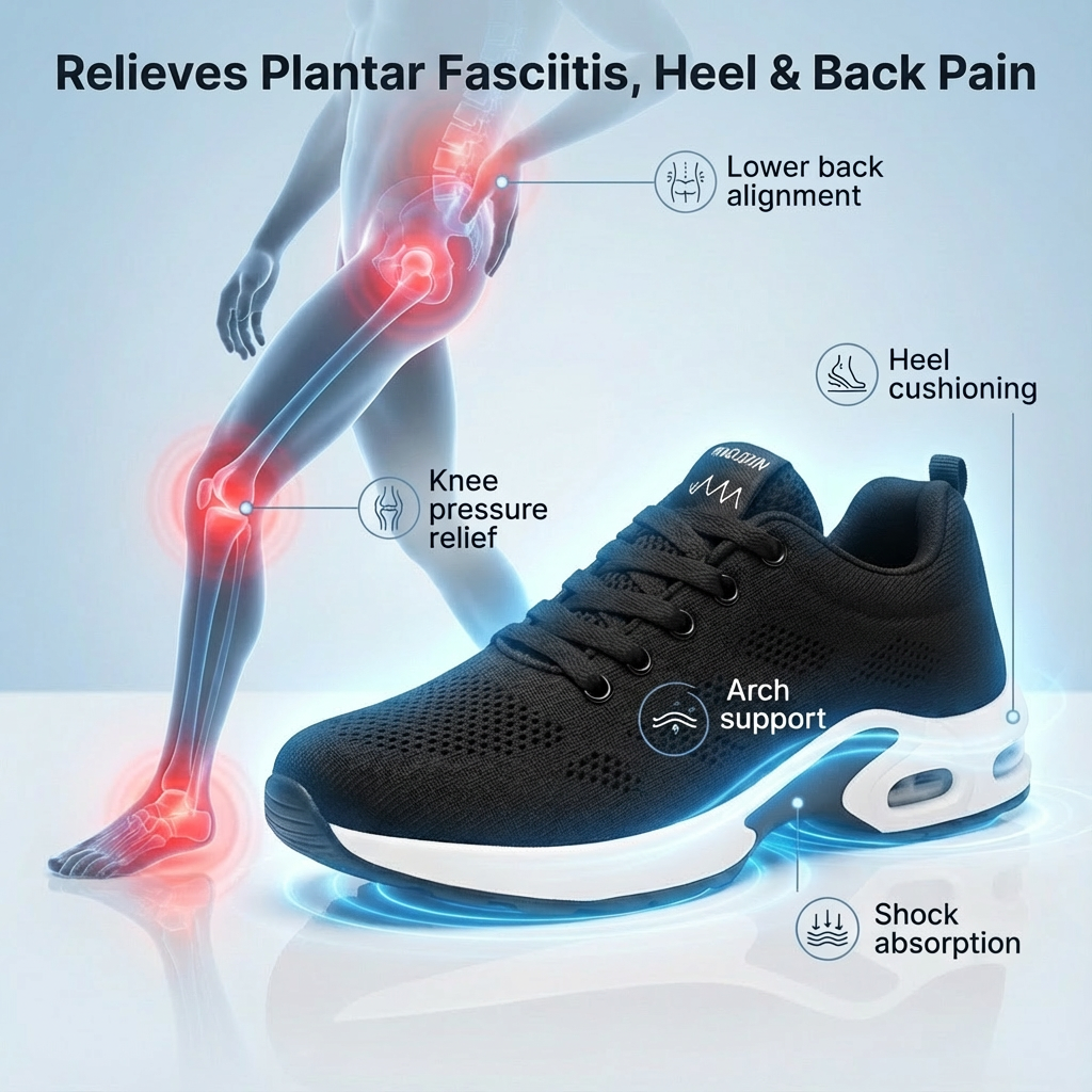 Heel & Plantar Fasciitis Pain-Relief Shoes