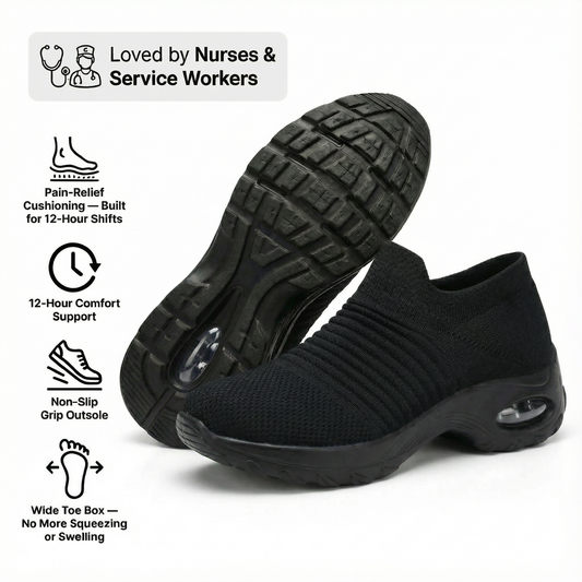 Breathable No-Tie Stretch Shoes (BOGO)