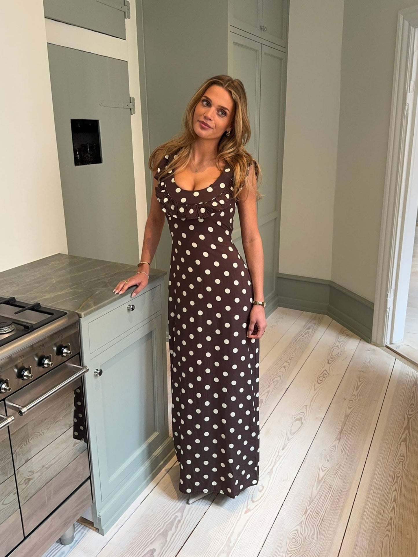 Amara | Dotted Dress
