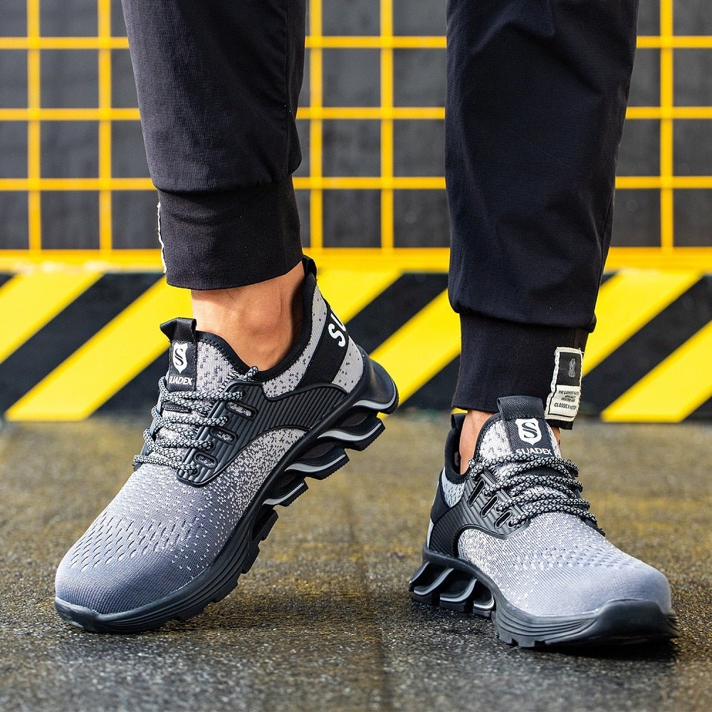Reinforced Safety Steel Toe Boots